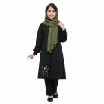 مانتو دخترانه طرح یاس